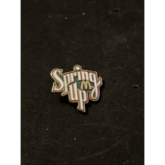 McDonald’s Spring‎ Up Employee Lapel Hat Pin - Picture 1 of 3